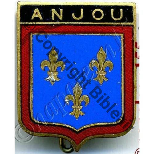 3248.EMGFA 1946.60 GT.II.64 ANJOU  A.AUGIS ST.BARTH a gauche du Bol fenetre allonge Granuleux Email Src.STELLA 25Eur(x2) 
